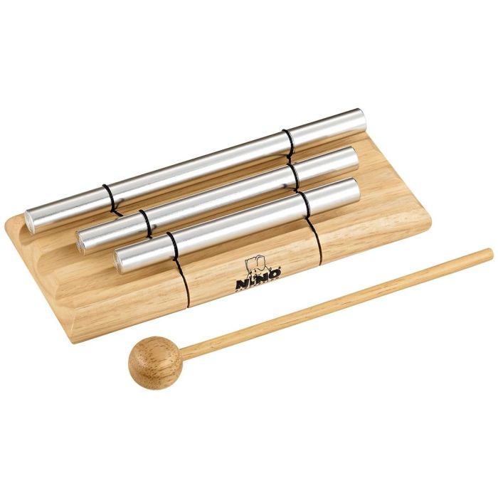 Chimes a percussione triplo con base in legno Nino Percussion NINO580