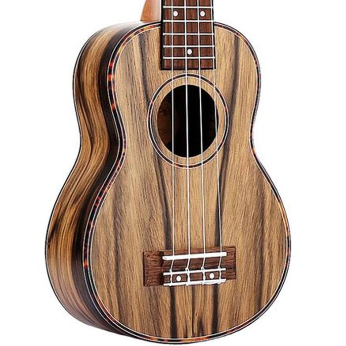 Ukulele Soprano Oqan QUK-DAO Exotic Ukulele Soprano Natural DAO con Borsa