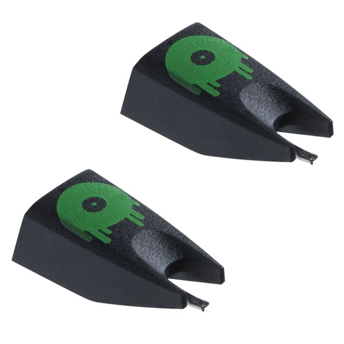 Coppia Puntine Stilo di Ricambio per Giradischi Dj Ortofon Stylus CC MKII Mix (coppia)