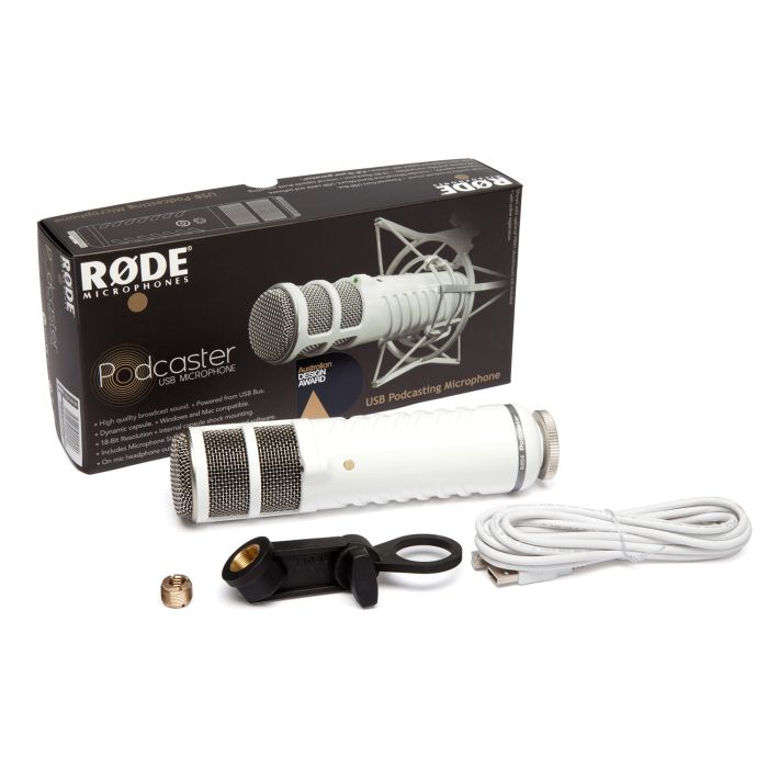 Microfono da Studio Cardiode con Convertitore A/D RODE Podcaster USB