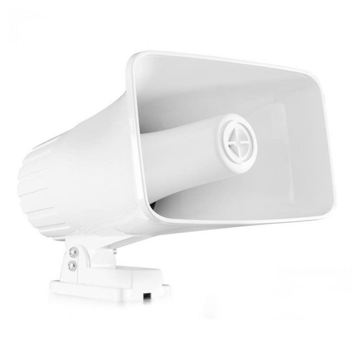 Altoparlante a Tromba 30W per Installazioni con Staffa Regolabile Avorio Power Dynamics CH300 Horn Speaker