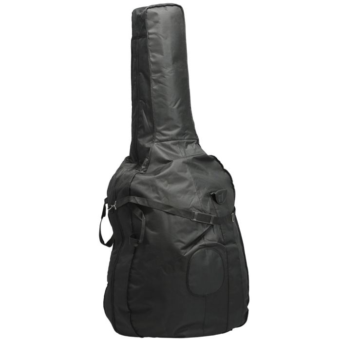 Custodia Imbottita per Contrabbasso 4/4 con Tasche Multiple GEWA Pure Gig-Bag per Contrabbasso Classic BS 01 4/4