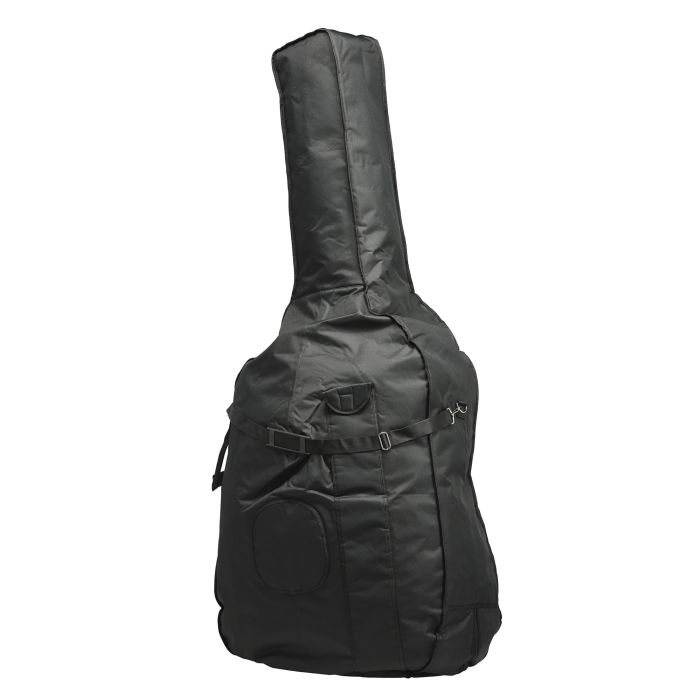 Custodia Imbottita per Contrabbasso 4/4 con Tasche Multiple GEWA Pure Gig-Bag per Contrabbasso Classic BS 01 4/4