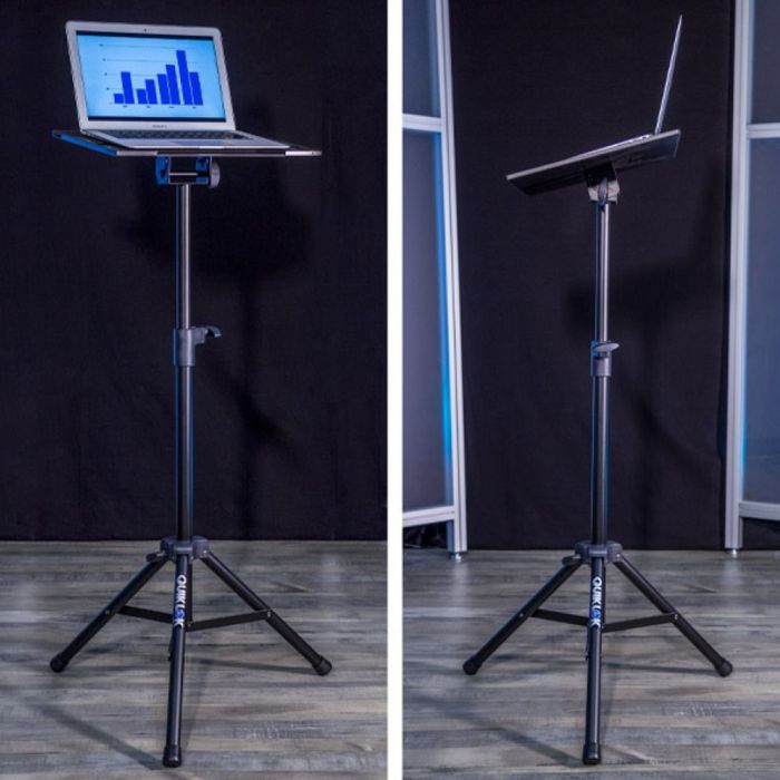 Supporto PC portatile Mixer Stand proiettori Leggio Mixer DJ Quik Lok LPH001