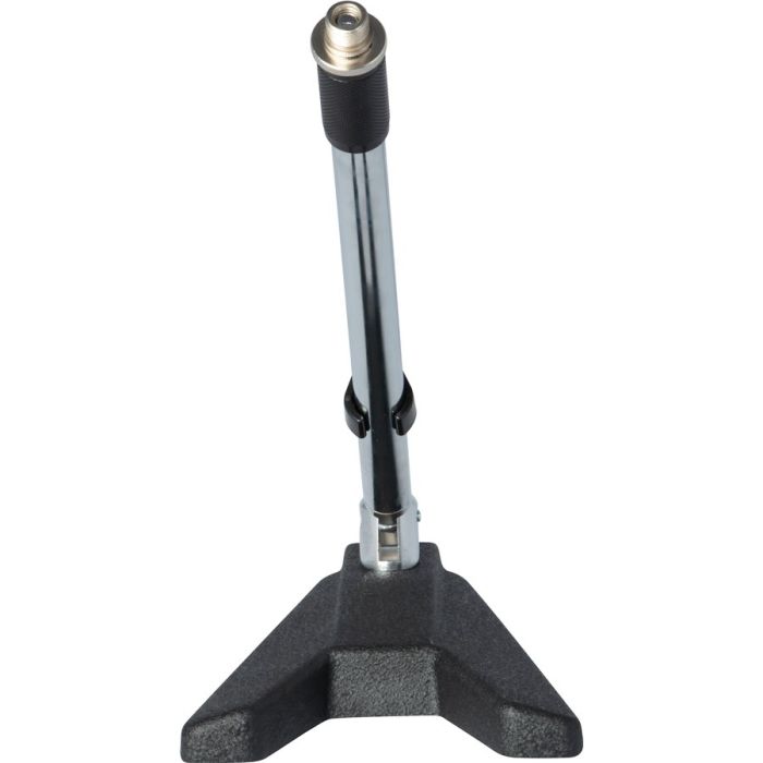 Asta Microfono corta da tavolo o da terra regolabile Quiklok A/114 CH