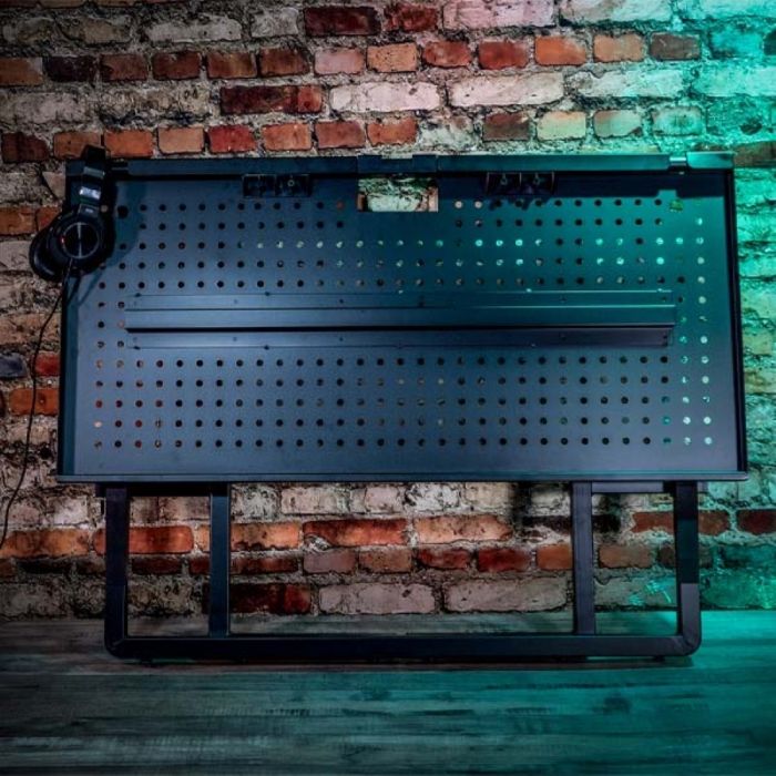 Postazione DJ pieghevole, Supporto ad altezza regolabile, Tavolo per Computer portatile
Quik Lok DJ233