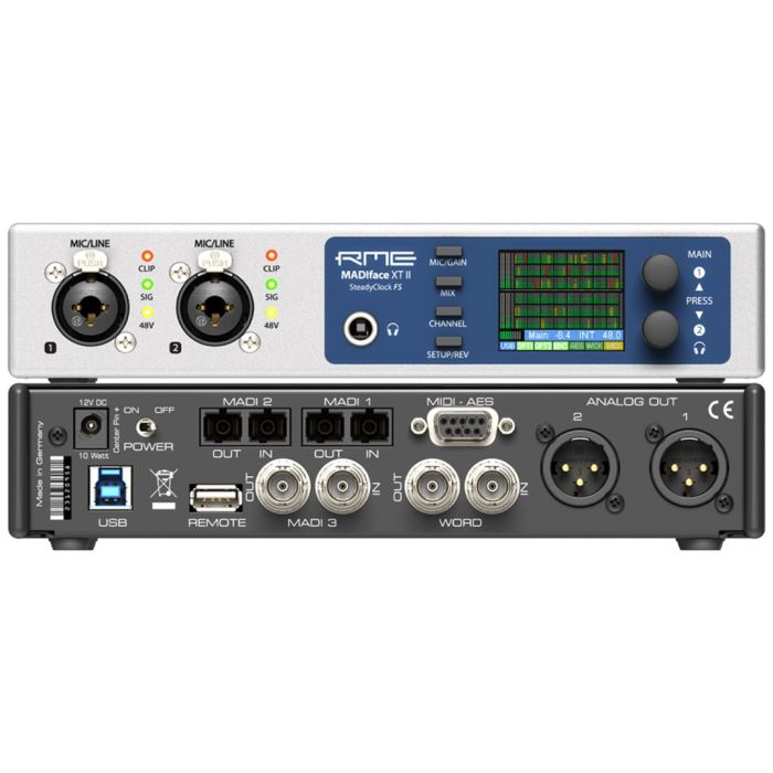 Interfaccia Audio USB 3.0 a 394 Canali 192 kHz RME MADIface XT II