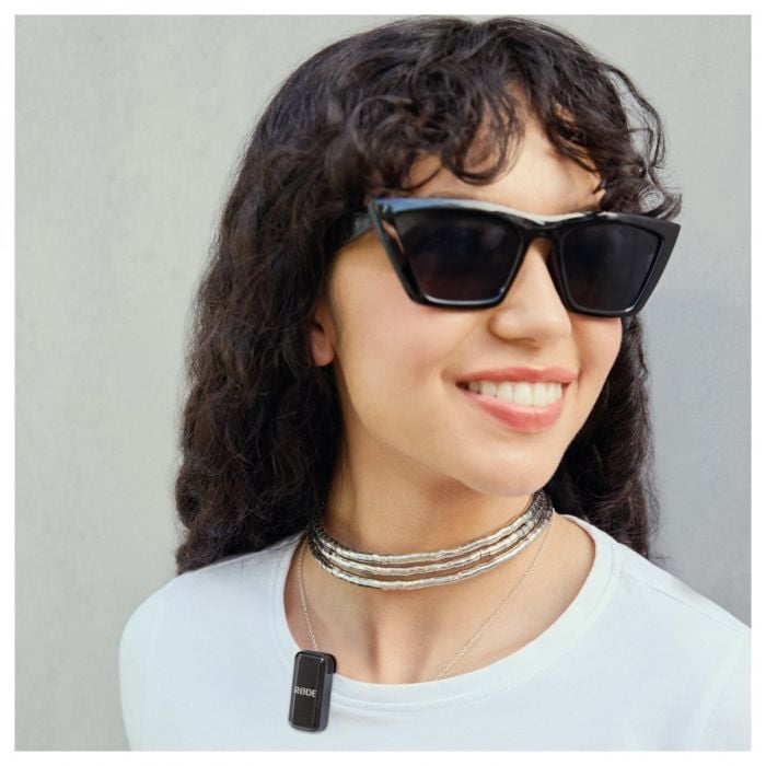 Sistema Microfonico Wireless USB-C per Smartphone Nero RODE Wireless Micro Black USB-C