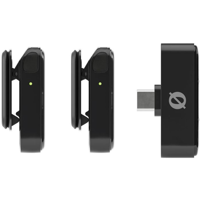 Sistema Microfonico Wireless USB-C per Smartphone Nero RODE Wireless Micro Black USB-C
