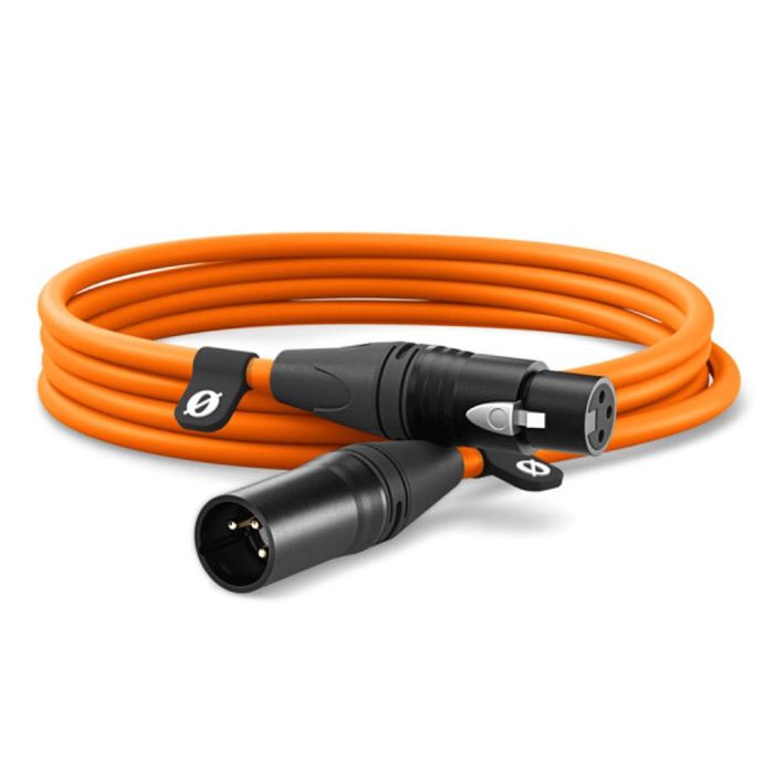 Cavo XLR per microfono 3m arancione RODE XLR Cable Orange 3mt