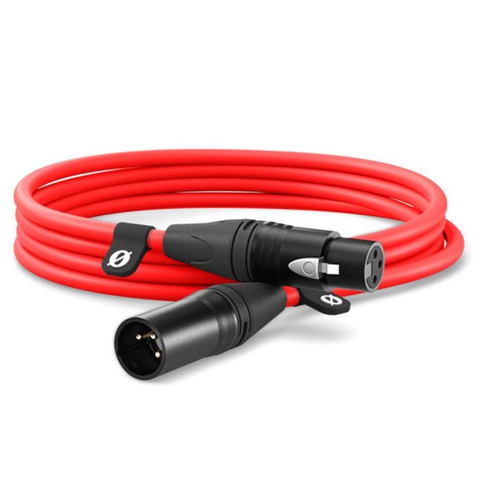 Cavo XLR per microfono 3m rosso RODE XLR Cable Red 3mt