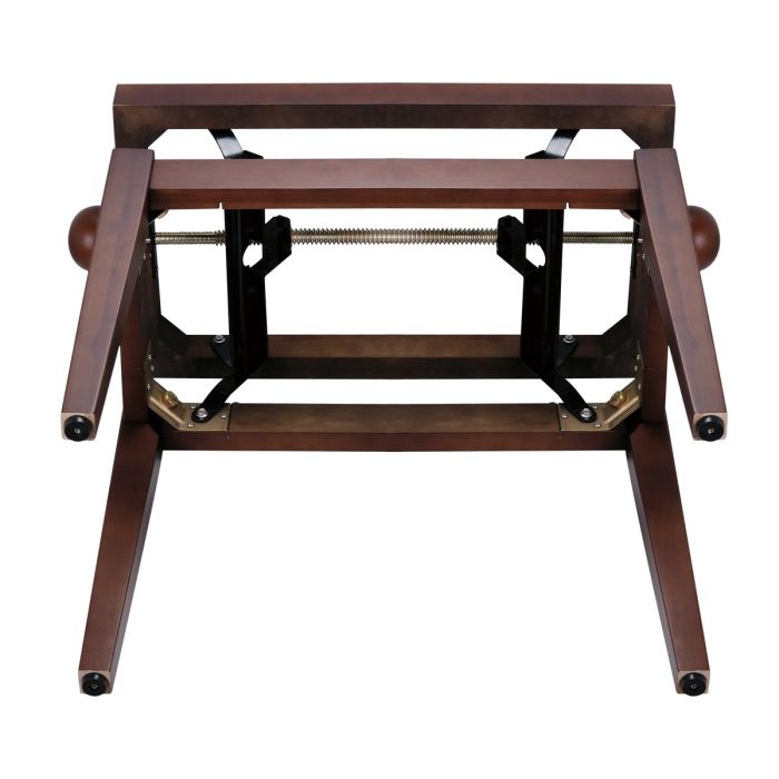 Panca Panchetta Sgabello Regolabile Legno Satinato per Piano/Tastiera SoundSation SBH-100P-SWA