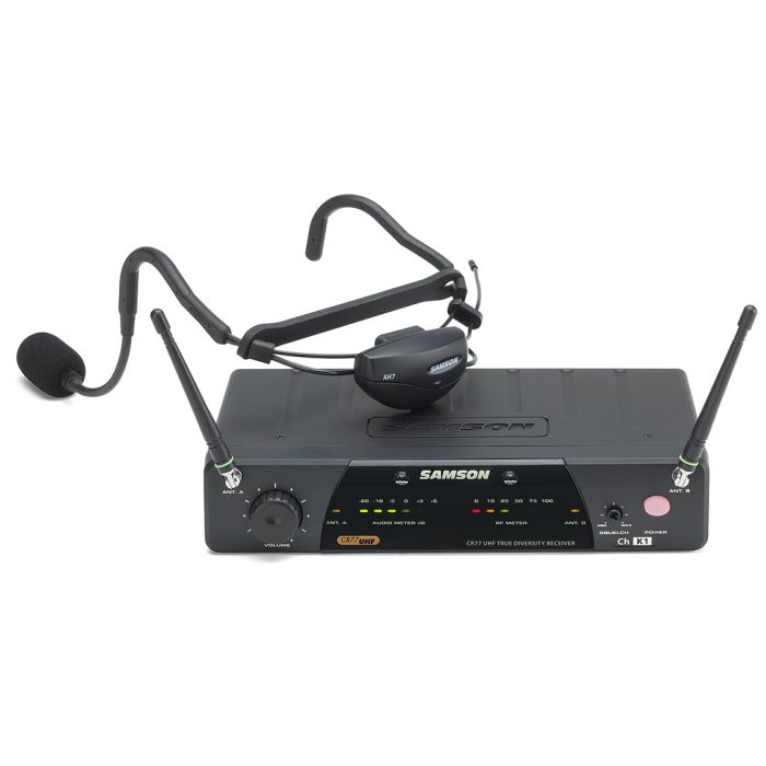 Sistema Headset per Aerobica E1 (863.125 MHz) Samson AirLine 77 UHF
SAMSON AirLine 77 UHF Sistema Headset per Aerobica E1 (863.125 MHz)