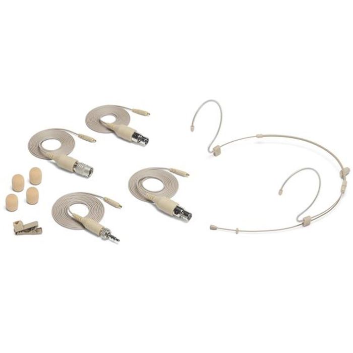 Microfono ad Archetto Omnidirezionale Beige con Borsa e Accessori SAMSON DE10x