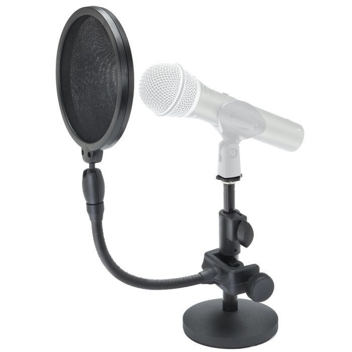 Asta microfonica da tavolo e Pop Filter SAMSON MD2/PS05 Bundle