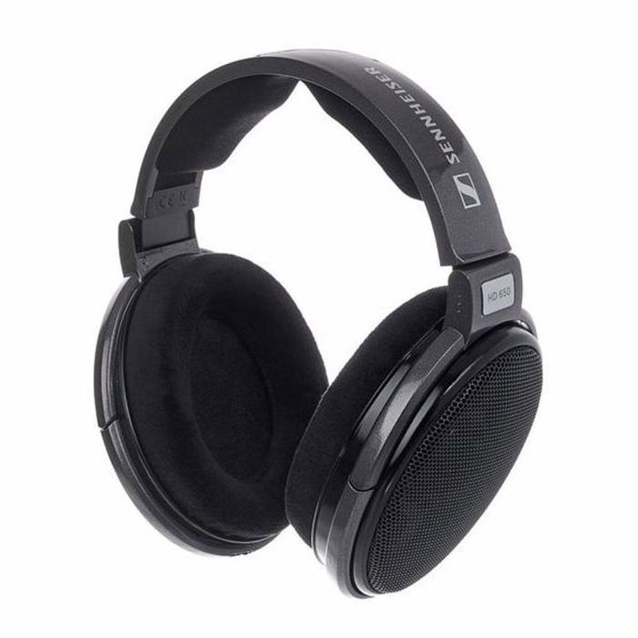 Cuffie Open-Back con Suono ad Alta Fedeltà Nere Sennheiser HD 650