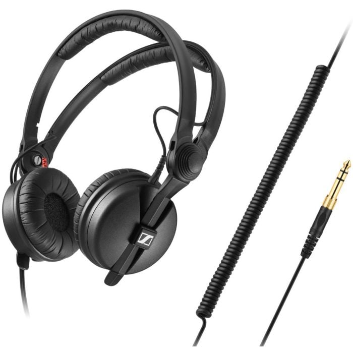 Cuffia Chiusa Professionale per DJ Nera Sennheiser HD-25 Plus