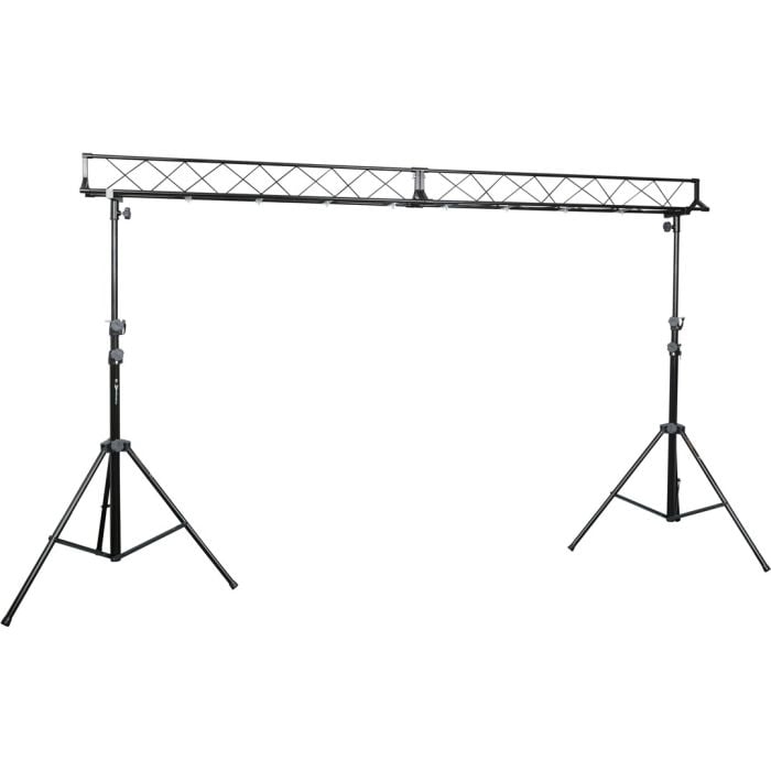 Traliccio Fari Dj - Altezza da 133 a 300cm, Larghezza: 300cm Supporto Luci Ponte Traliccio SHOWTEC Light Bridge Set