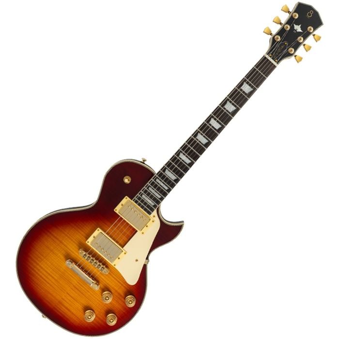 Chitarra Elettrica Les Paul Tobacco Sunburst con Hardware Dorato Sire Larry Carlton L7 New Gen Tobacco Sunburst