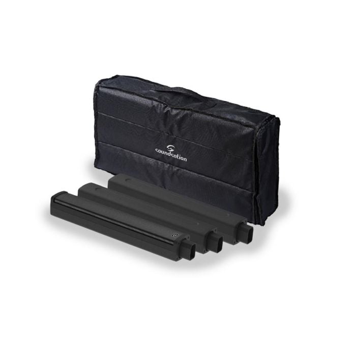 Sistema Audio Portatile a Colonna a Batteria con DSPe Bluetooth SoundSation HYPERUP 8BA