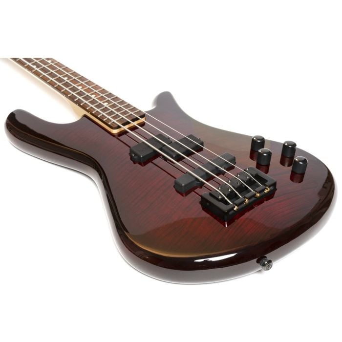 【美品】spector legend4 bartolini Spector Legend 4 Classic Black Cherry - Basso Elettrico 4 Corde