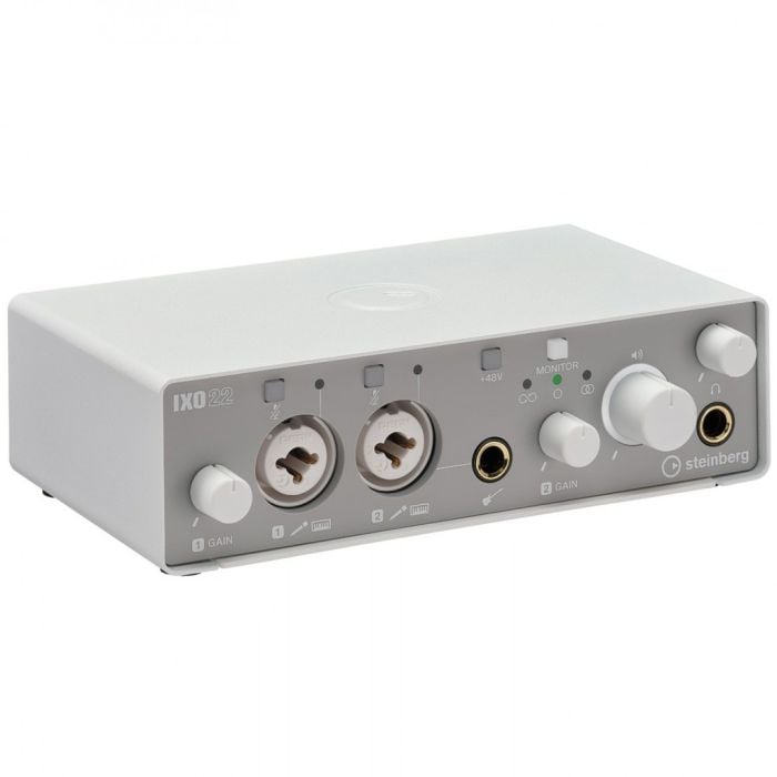 Interfaccia Audio Usb con 2 Preamp Mic 24-Bit / 192 kHz Bianca Steinberg IXO22 White