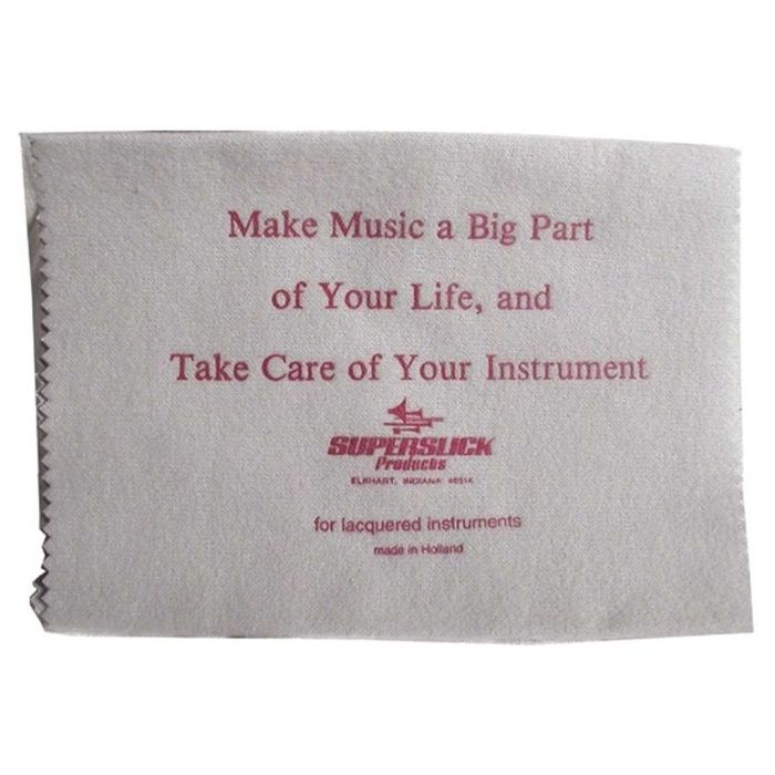 Panno in Cotone per Strumenti Laccati Superslick LP1 - Panno in Cotone per Strumenti Laccati