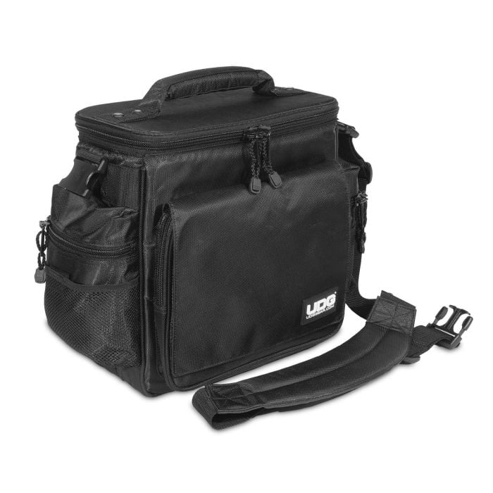 Custodia UDG Ultimate SlingBag Black MK2 Borsa Imbottita 50 Vinili LP Nera