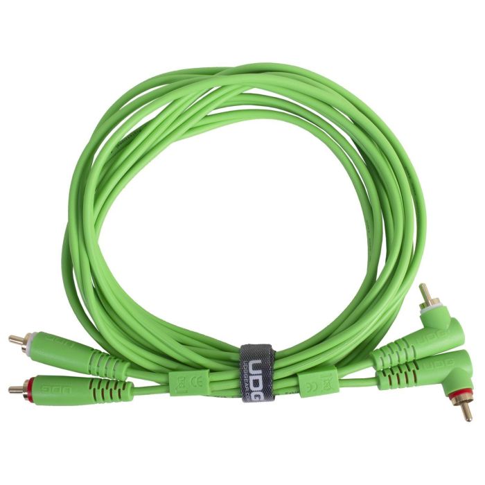 Cavo audio multi-applicazioni RCA 3m verde UDG U97005GR Ultimate Audio Cable RCA Green 3m