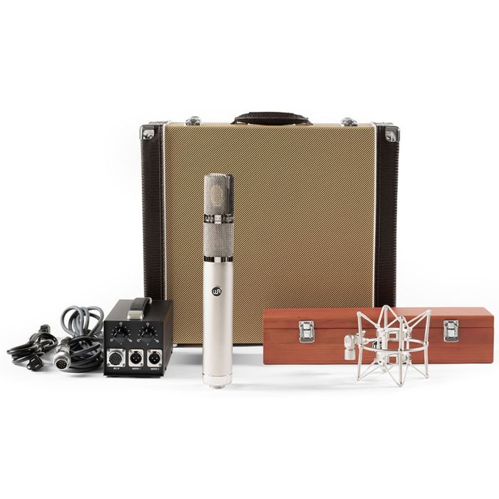 Microfono a Condensatore Stereo Valvolare con Flight Case Tweed Warm Audio WACX24