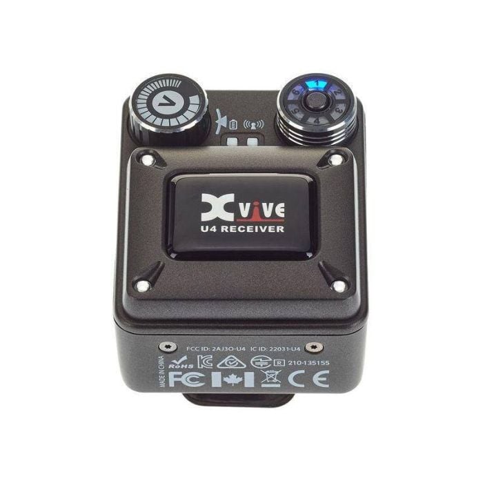 Ricevitore Wireless per Sistema In-Ear Monitor U4 XVive U4R Single In-Ear Monitor Receiver
