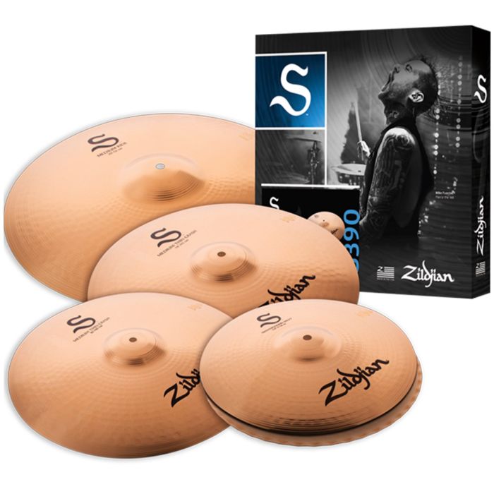 Set Piatti Batteria Acustica S Performer Cymbal Set Zildjian S390 S Performer Cymbal Set