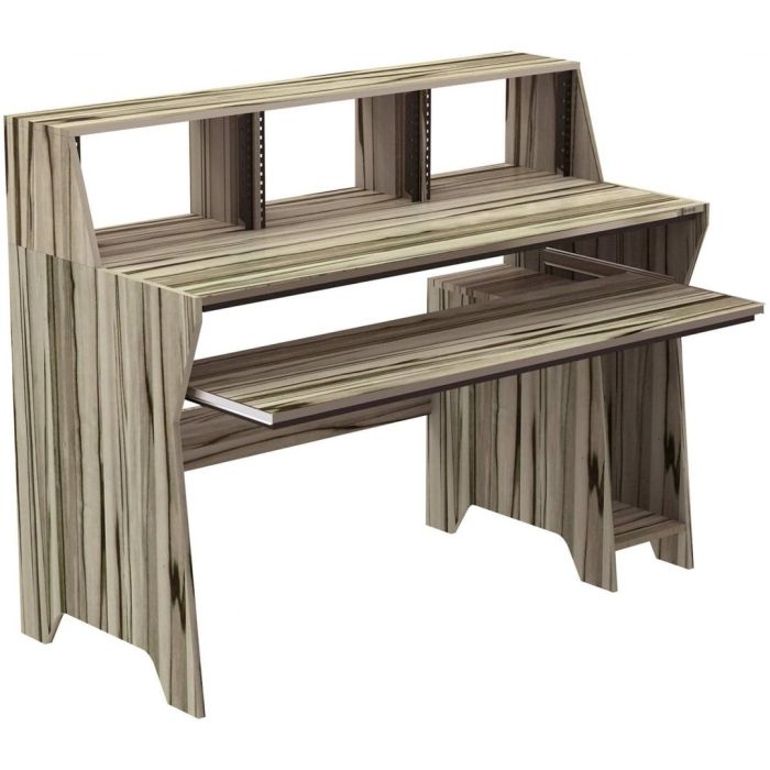 Tavolo da lavoro professionale per Dj ZOMO Studio Desk Milano Zebrano