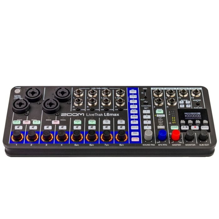 Mixer Digitale 12 Canali 32 Bit Floating Point ZOOM L6max Mixer Digitale 12 Canali 32 Bit