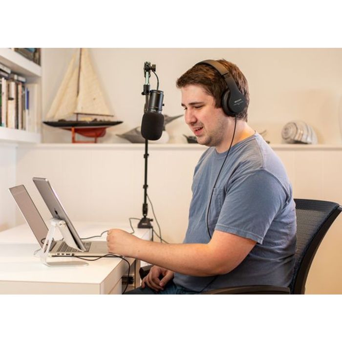 Microfono USB per Podcast e Streaming ZOOM ZUM-2PMP Kit Podcast