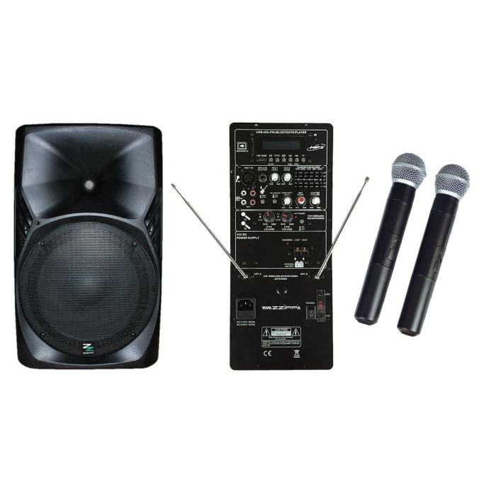 Cassa Acustica Amplificata 10'' Bluetooth ZZPX110 - Potente E Portatile Per Feste - Foto 8
