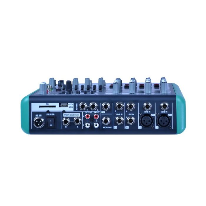 ZZIPP ZZMX6R Mixer 6 Canali con Recording