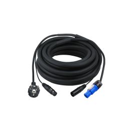 SOUNDSATION Cavo Phono-Rete Per Diffusori Attivi | XLR Femmina + Schuko 203A 10 Mt 3x1.5mm²