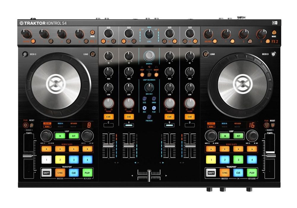 TRAKTOR KONTROL S4 MK2 DJコントローラー Native Instruments Traktor Kontrol S4 MK2