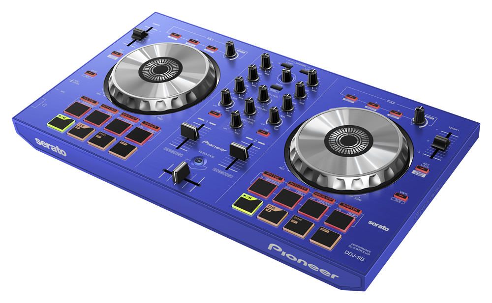 PIONEER DDJ SB L BLUE CONTROLLER PER DJ