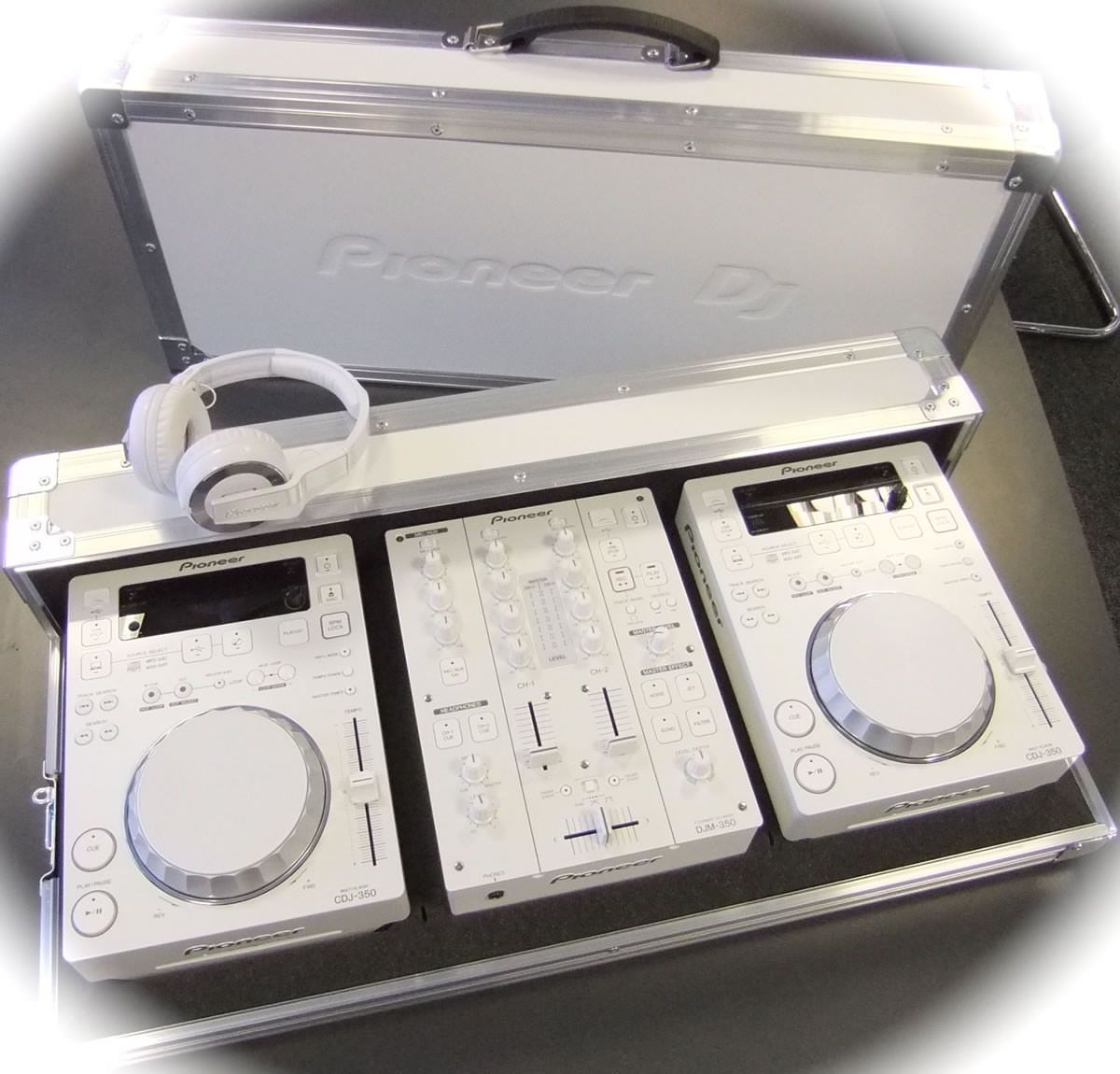 Pioneer CDJ-350 DJM-350 セット ハードケース付き CDJ-350 DJM-350