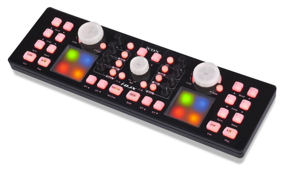 iCON iDJ X Black CONTROLLER MIDI USB PER DJ