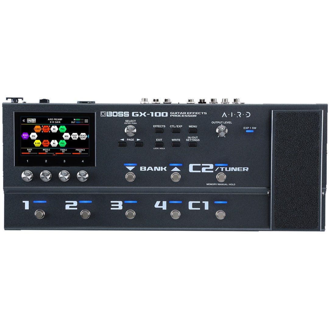 【STK】BOSS GX-100 BOSS GX-100 | Processore di effetti per chitarra avanzato