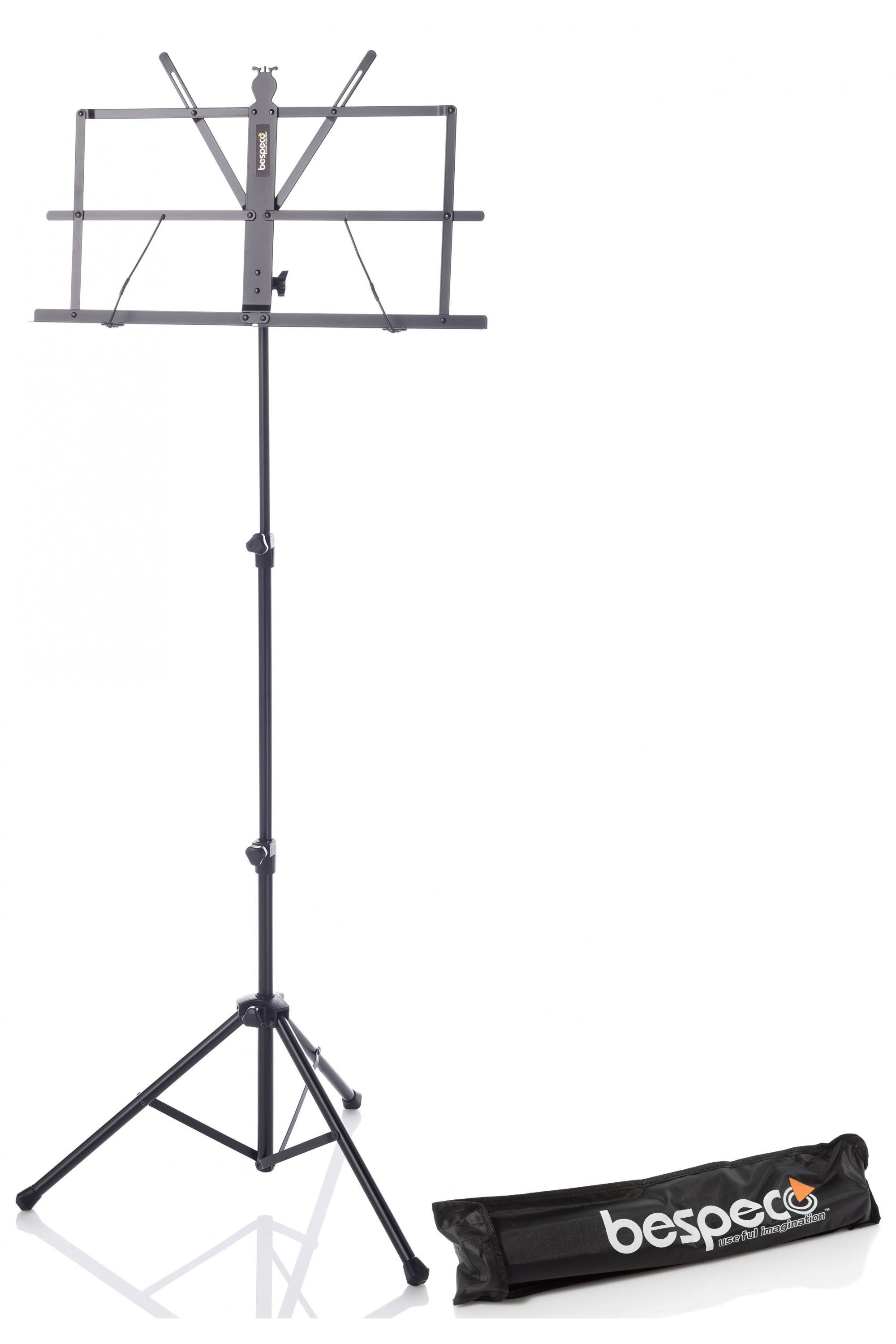 BESTonZON Supporto Per Spartiti Musicali Pieghevole Treppiede In - Foto 2