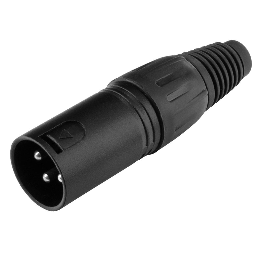 MINI CANNON XLR Maschio Volante 3 Poli, In Metallo, Guidacavo In PVC - XLR3MXS - Foto 10