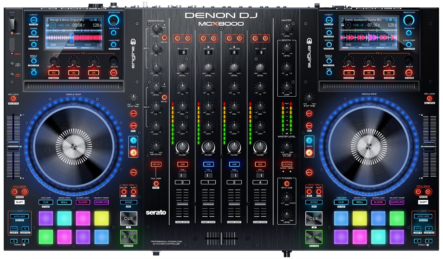 DENON MCX8000 Controller per Serato Dj