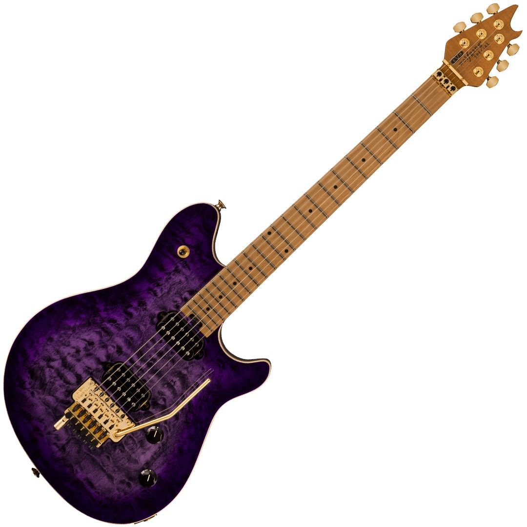 ギター EVH Wolfgang Special EVH Wolfgang Special QM Baked Maple Fingerboard Purple Burst