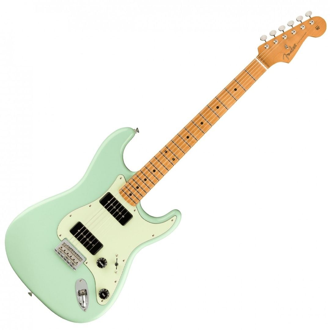 Fender Noventa Stratocaster Maple Fingerboard Surf Green