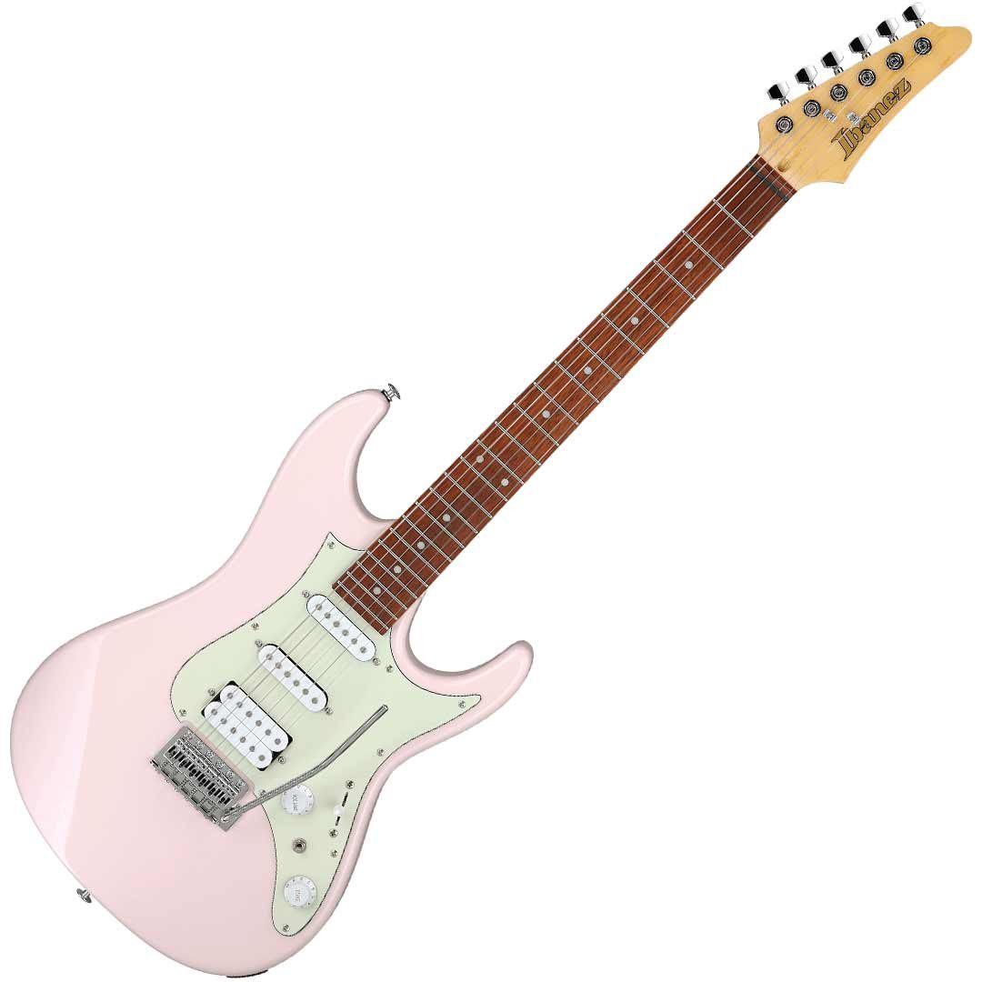 ギター Ibanez / AZ Essentials AZES40-PPK Ibanez AZ Essentials AZES40-PPK Pastel Pink - Chitarra elettrica