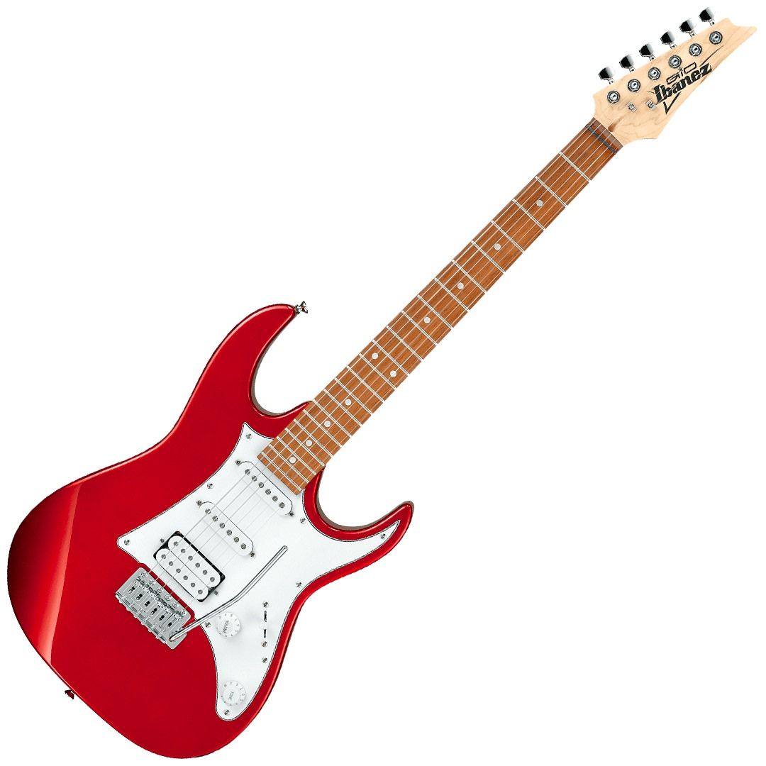 Chitarra Elettrica Ibanez GRX40 - Corpo In Pioppo, Manico In Acero, Colore Rosso Metalizzato - Foto 6